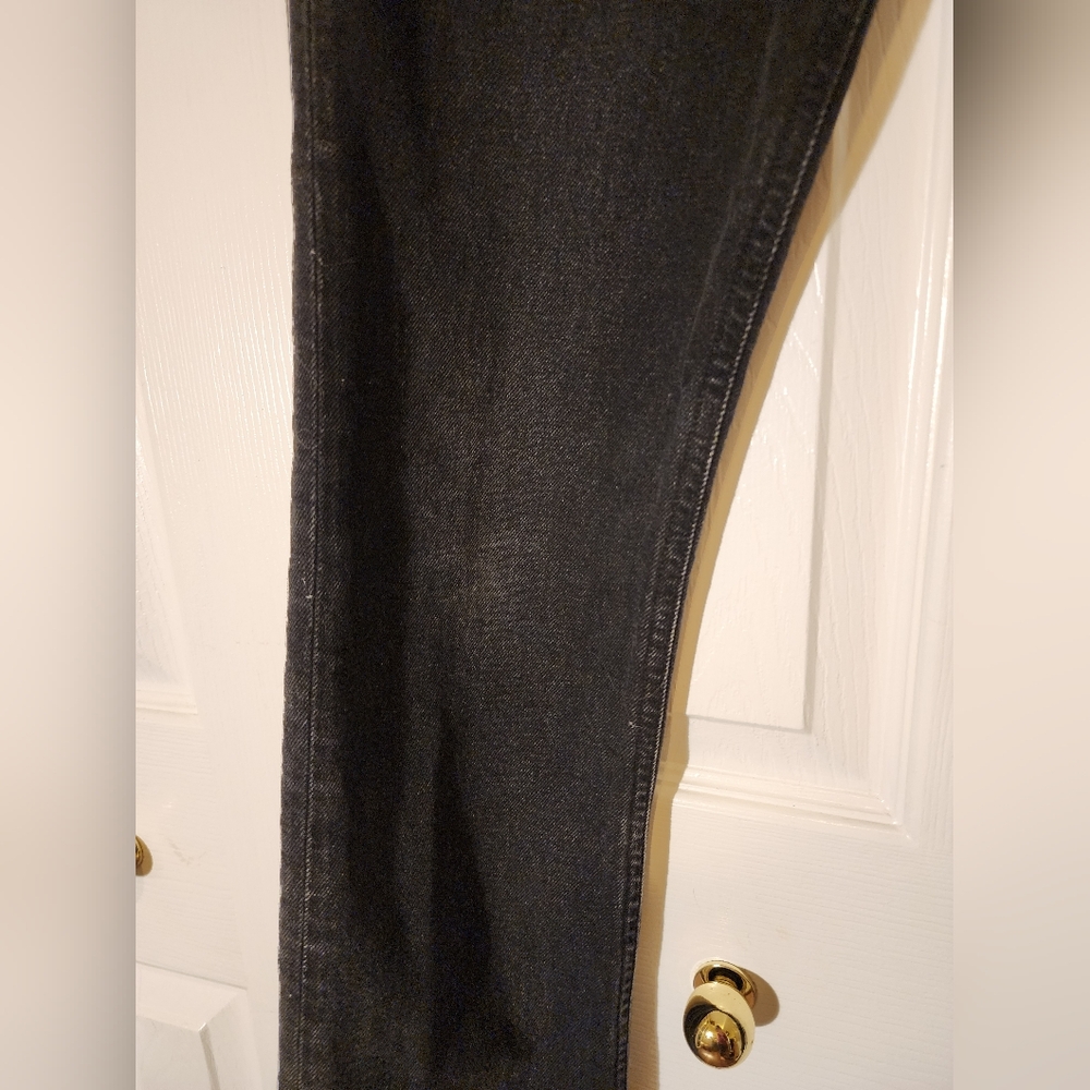 GOLDSIGN Lawler high-rise slim-leg jeans 25W 32L In Black - Picture 13 of 16